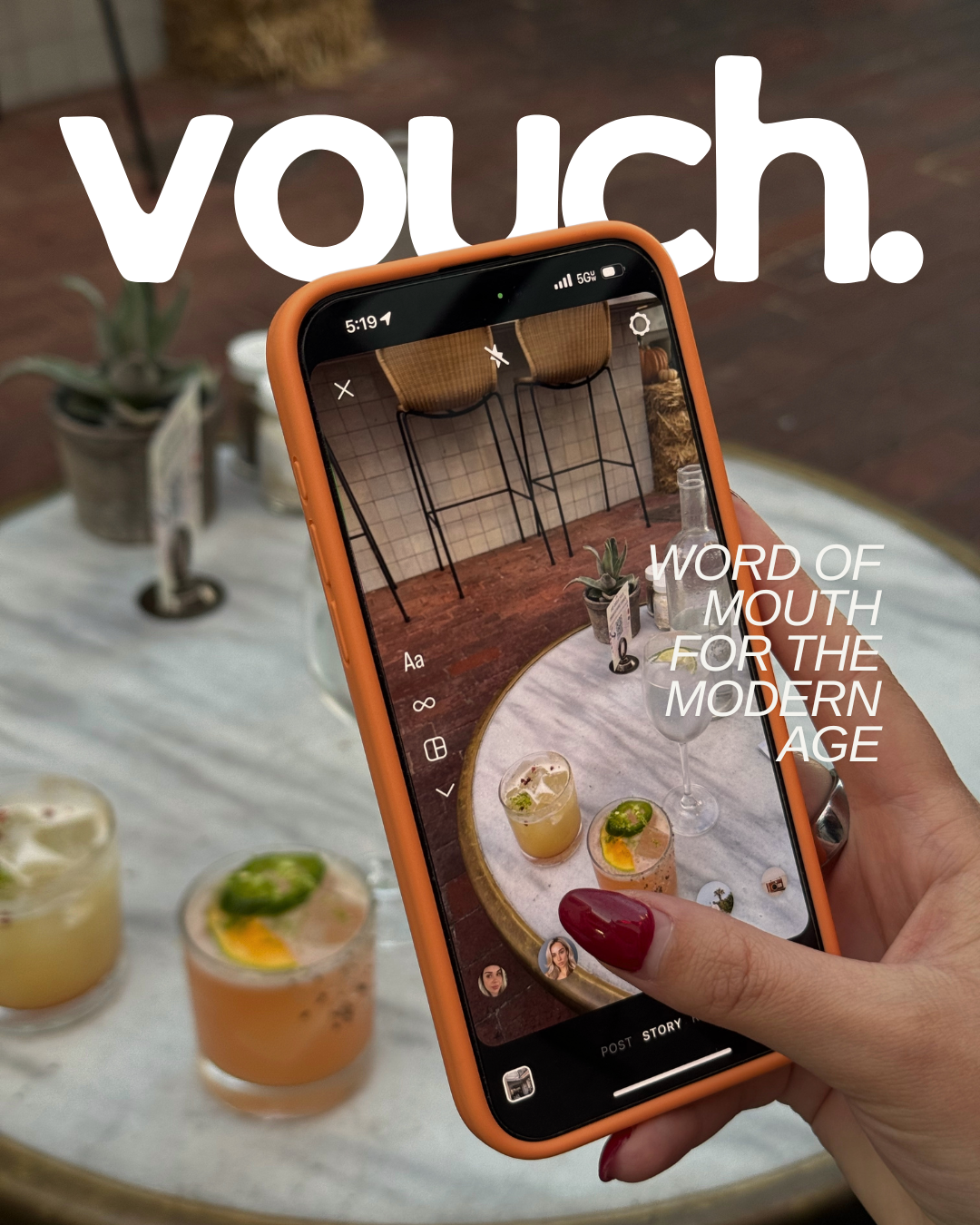 Vouch — word of mouth